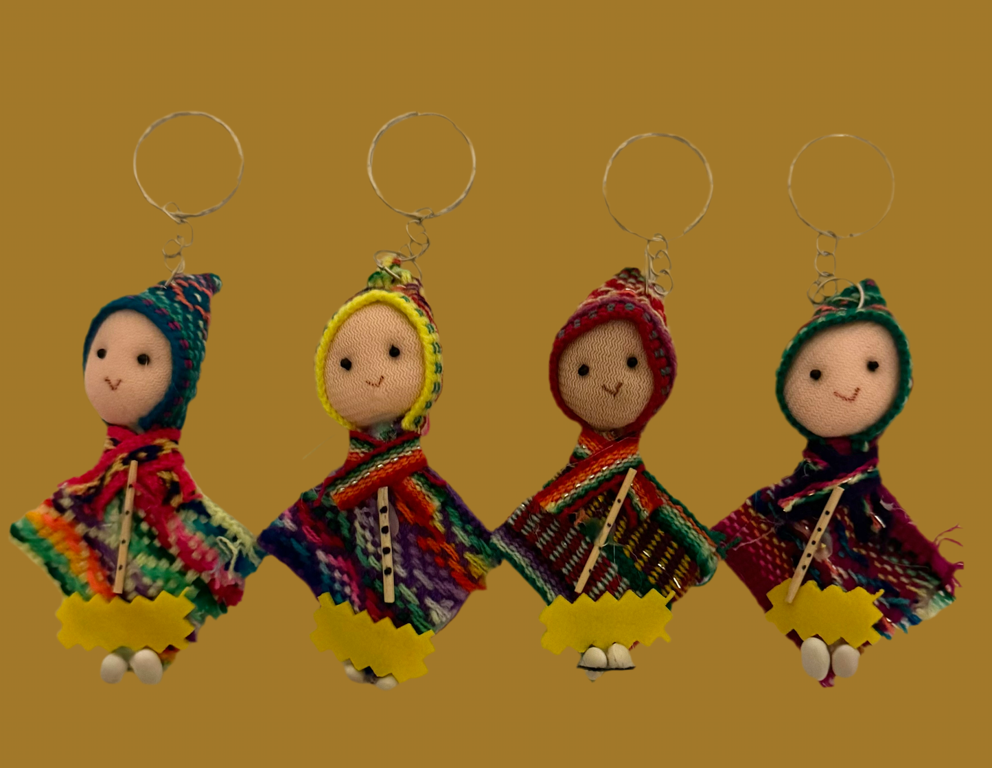 Peruvian Cholito Keychain