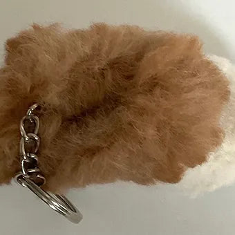 Alpaca Boot Keychain