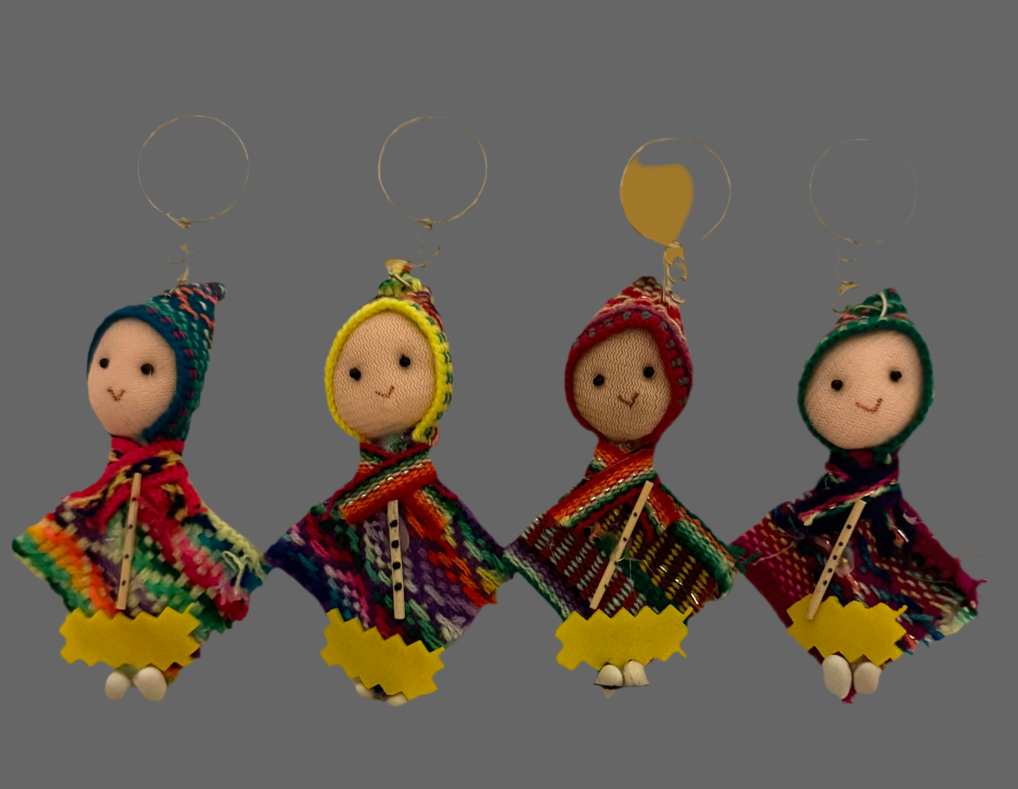 Peruvian Cholito Keychain