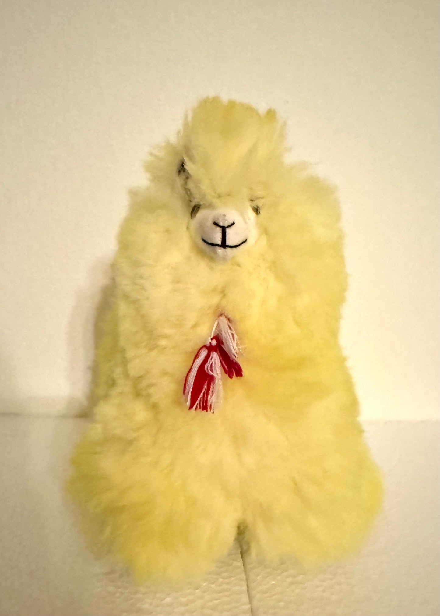 Yellow Alpaca Plush