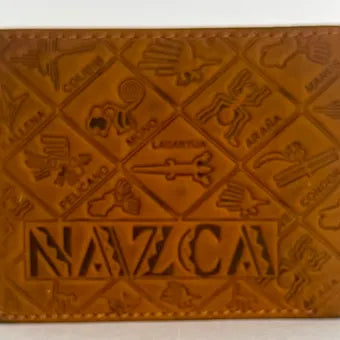 Peruvian Handmade Natural Leather Wallet