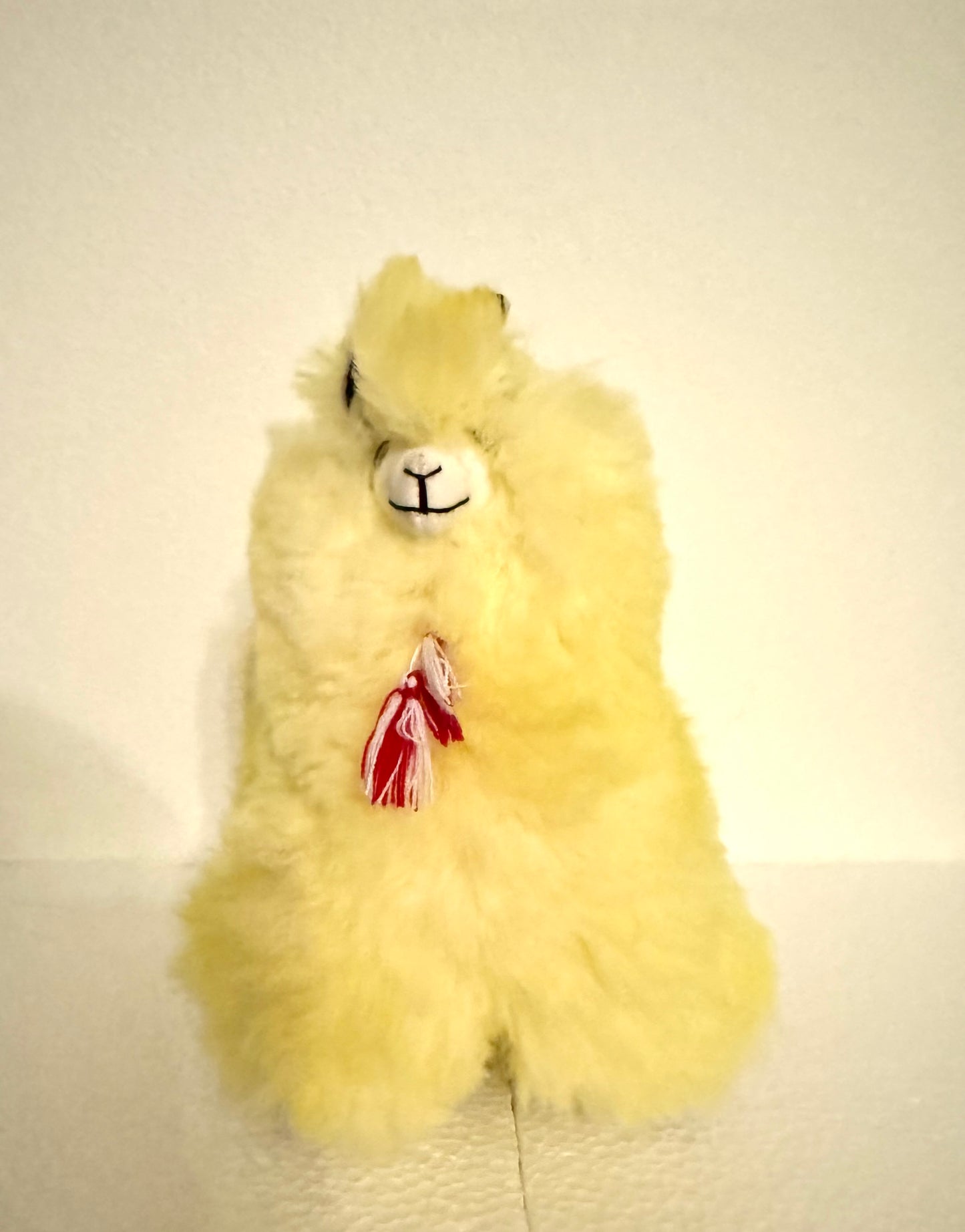 Yellow Alpaca Plush