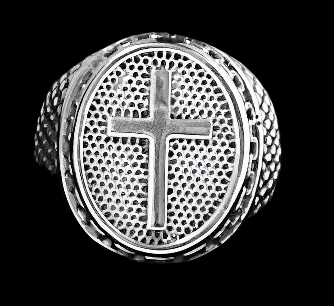 Men's cross ring