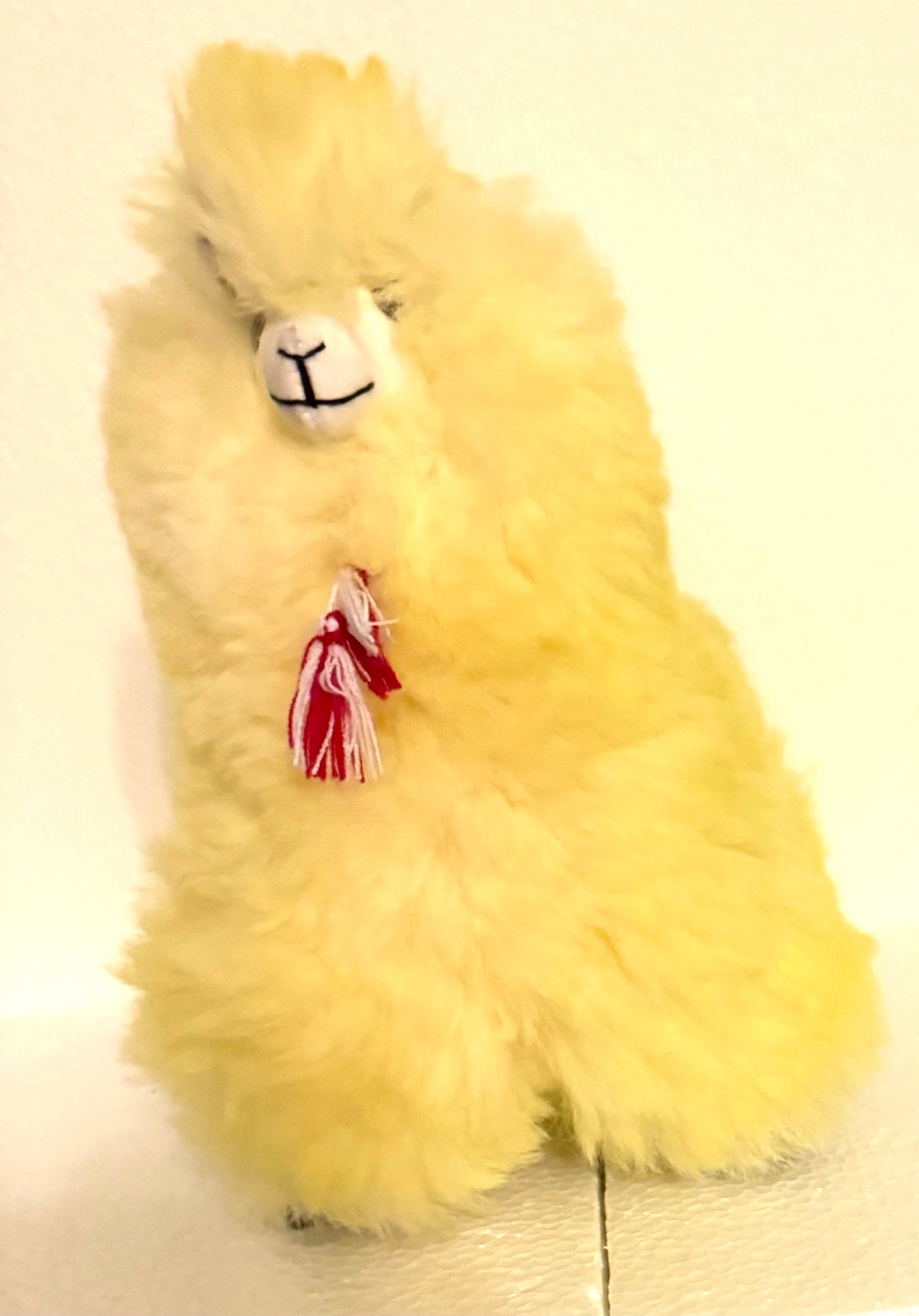 Yellow Alpaca Plush