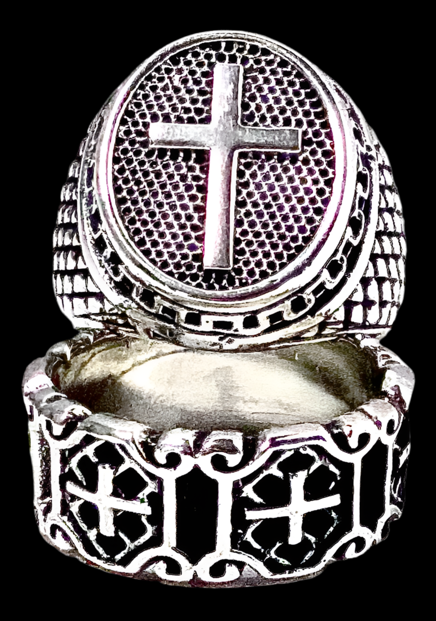 Men's cross ring