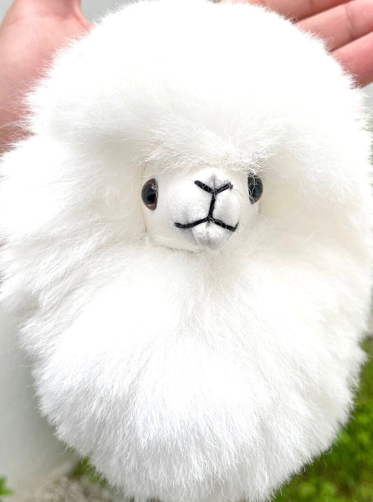 Alpaca Face Keychain