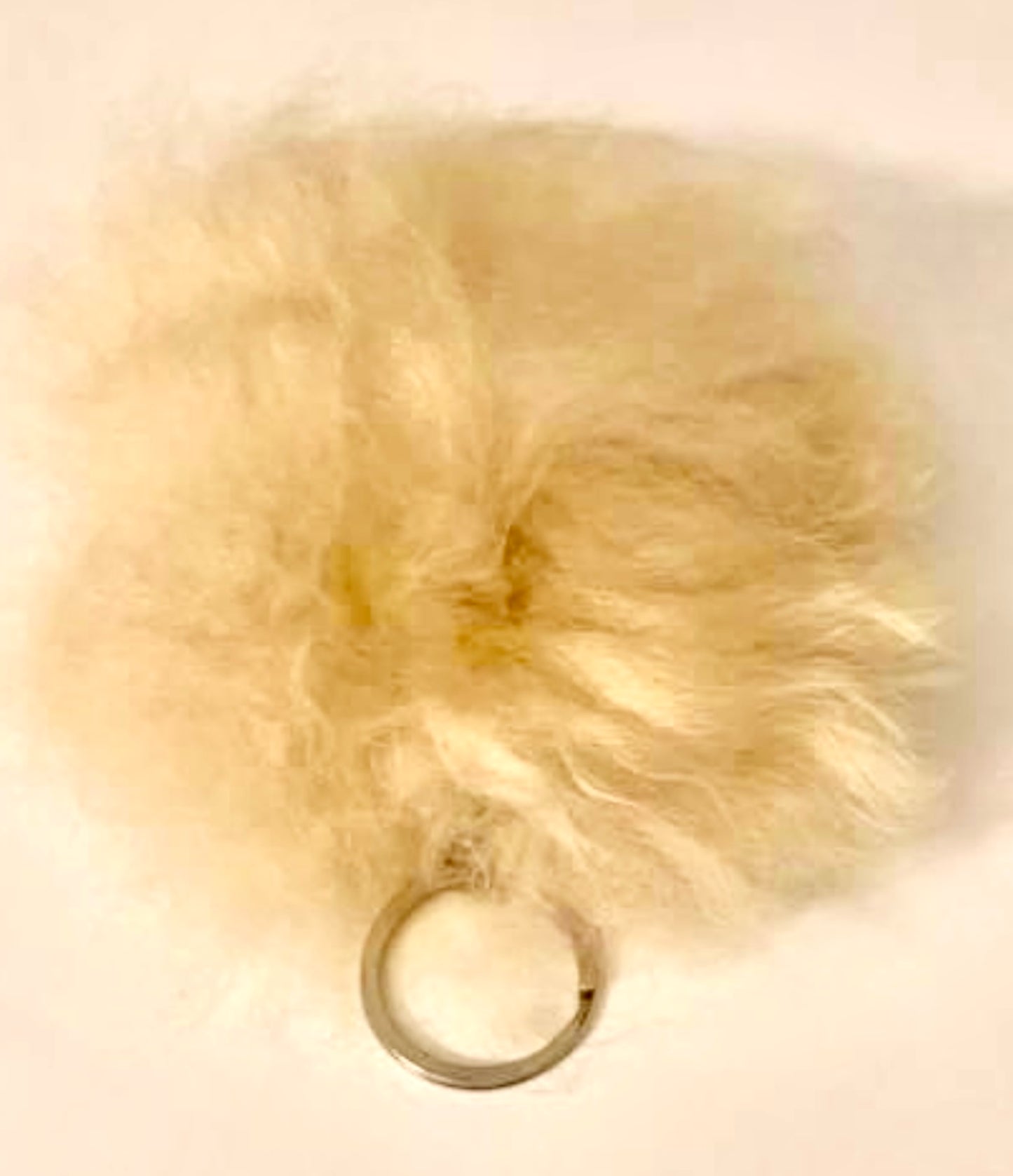 Alpaca Fur Keychain