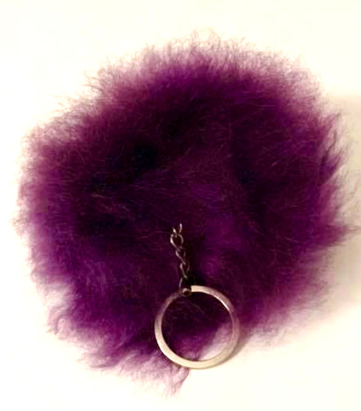 Alpaca Fur Keychain