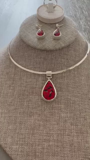 Set of Peruvian Sterling Silver 950 in Huayruros